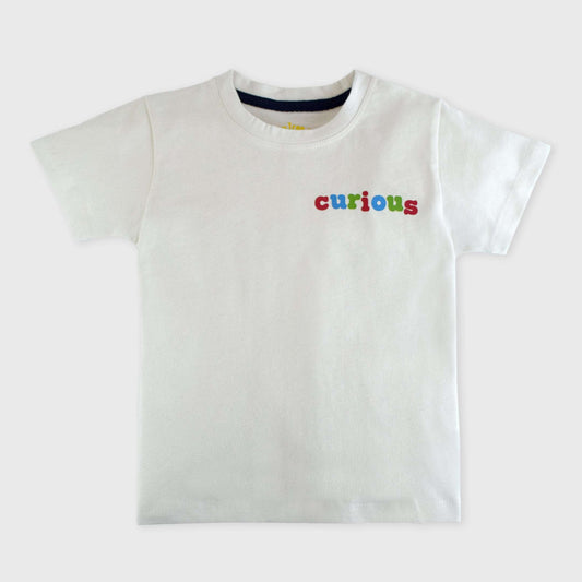 Curious T-shirt (White)