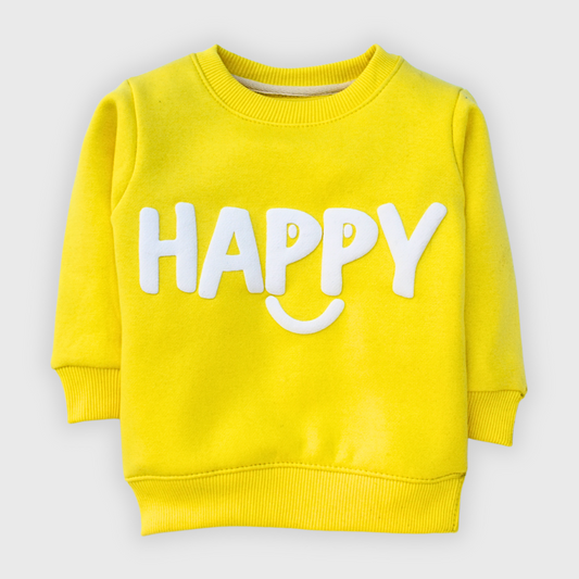 Happy Kids Sweatshirt (Yellow)