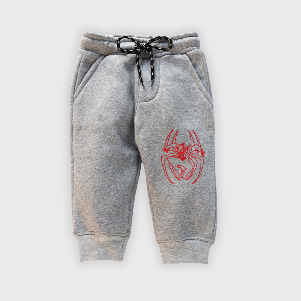 Kids Spiderman sweatpants Gray