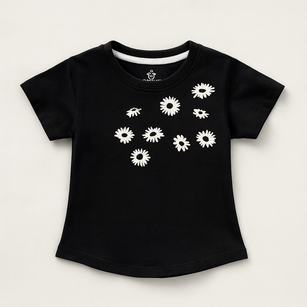 Kids Daisy Dream Top (Black)