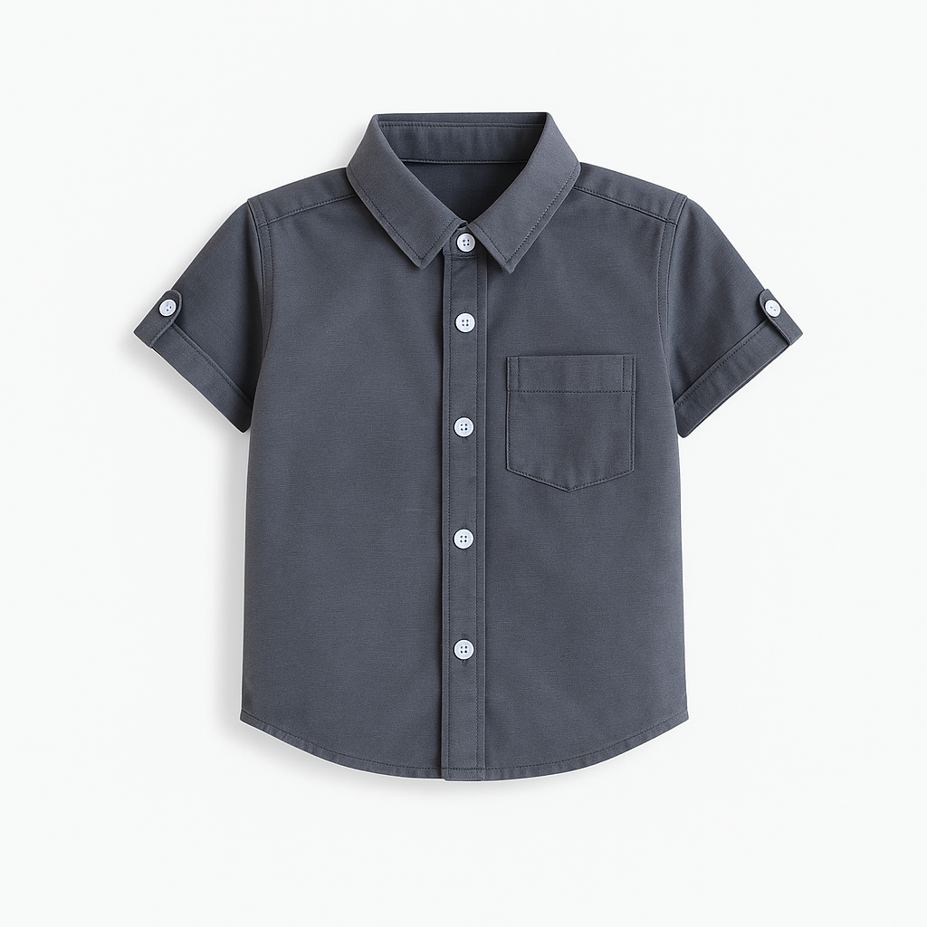 Charcoal Denim Shirt
