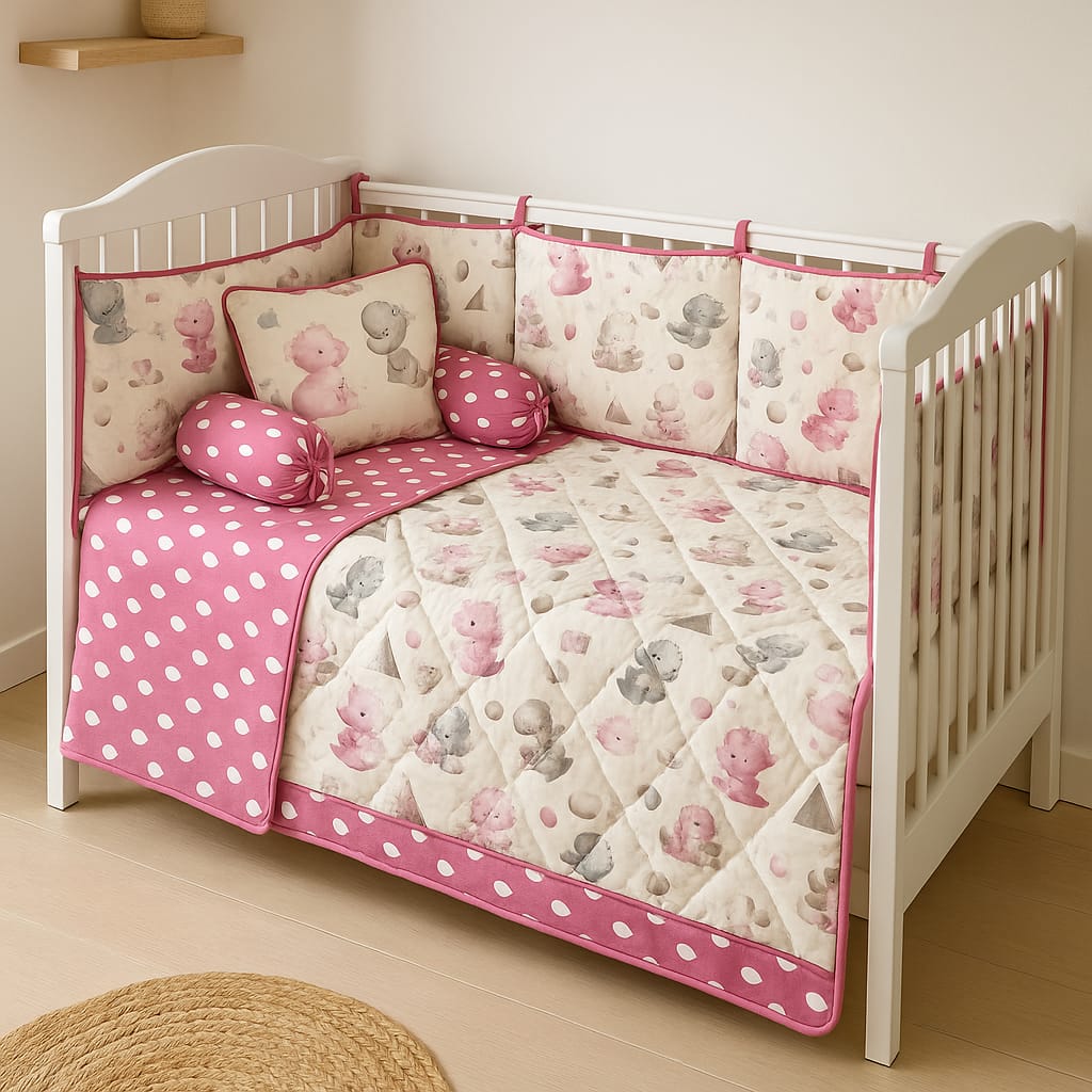 🦖 Tiny Dinos Dream Cot Set