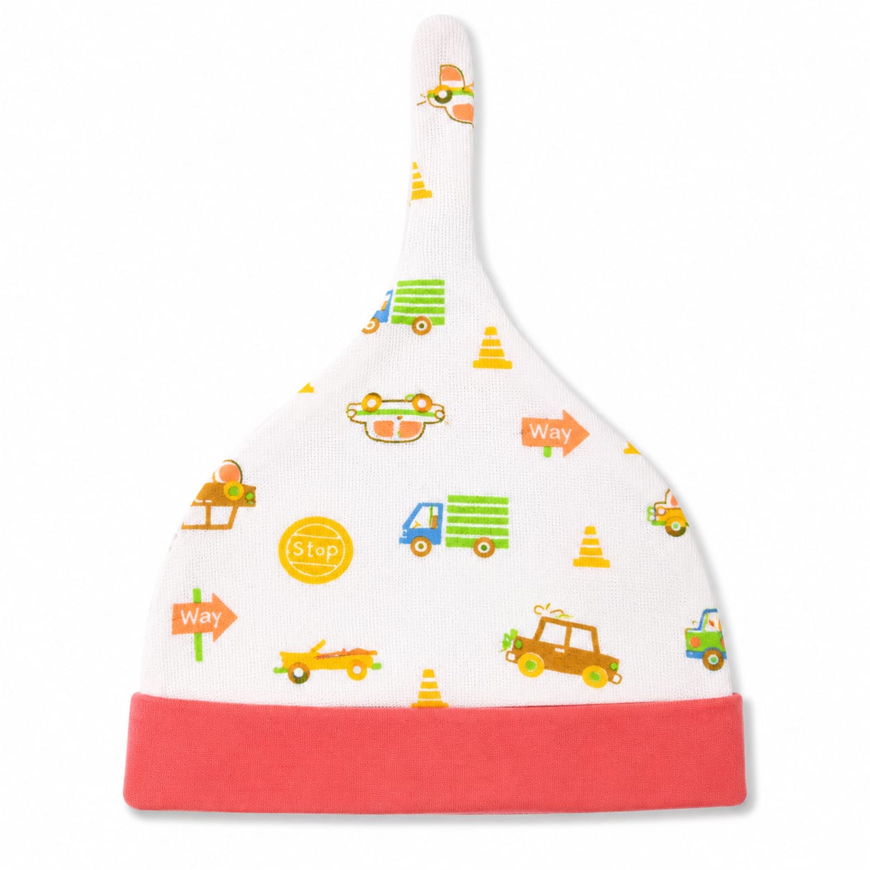 Traffic Adventure Newborn Knot Hat