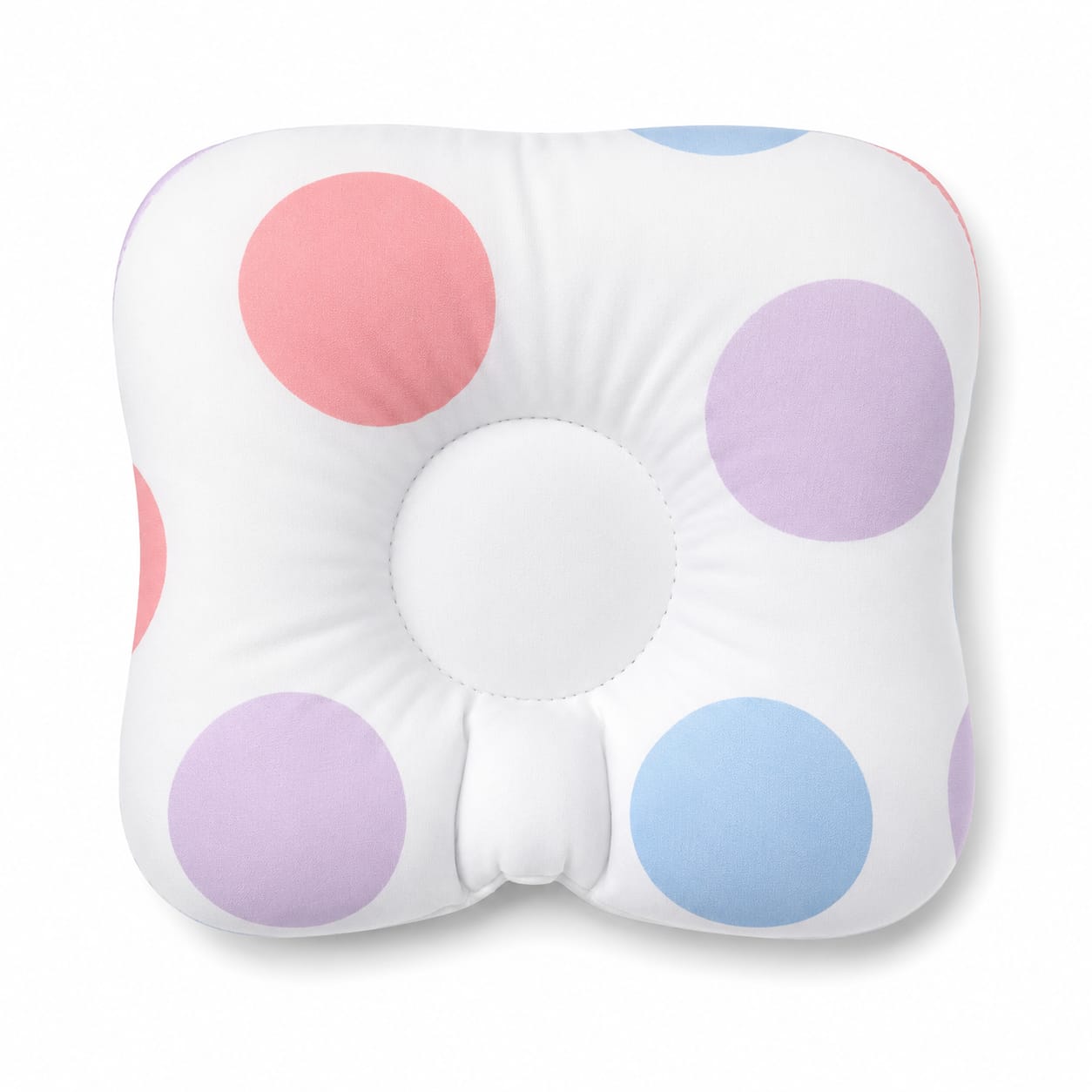 Pastel Dots Mini Head Support Cushion