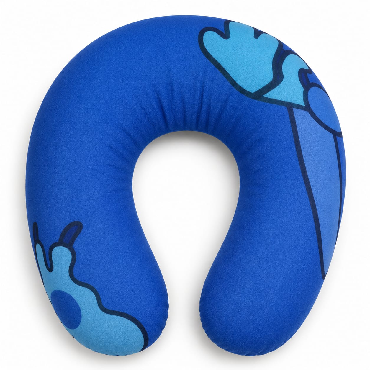 Blue Monster Baby Neck Support Pillow
