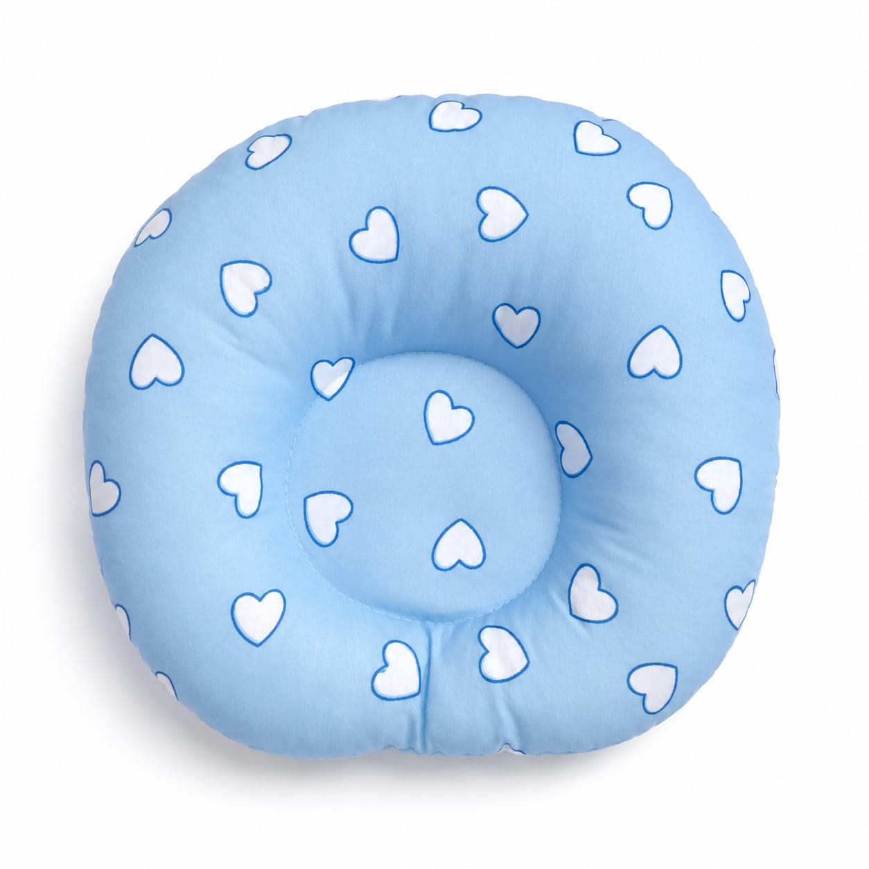 Ferozi Hearts Baby Head Support Pillow
