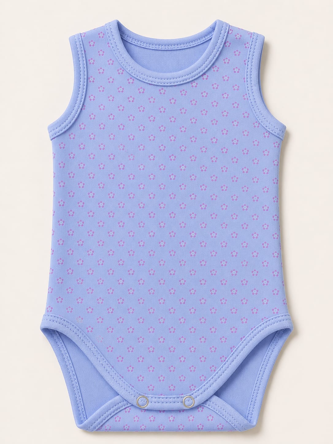 Lavender Bloom Baby Bodysuit