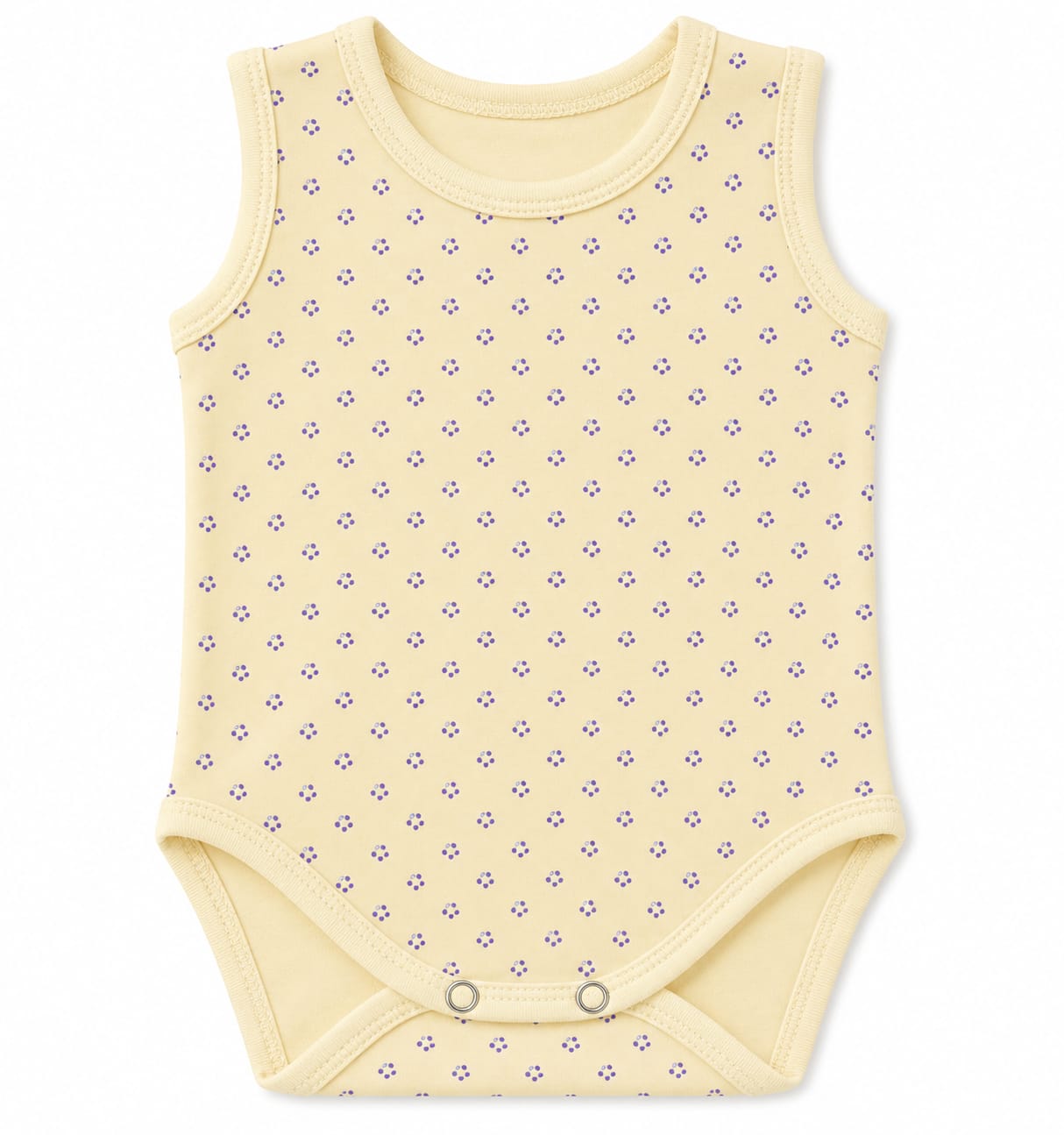 Butter Yellow Bloom Baby Bodysuit