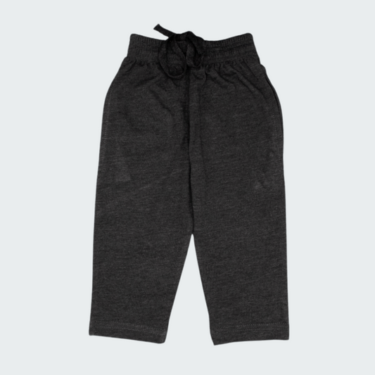 Kids Cotton Pants (Charcoal)