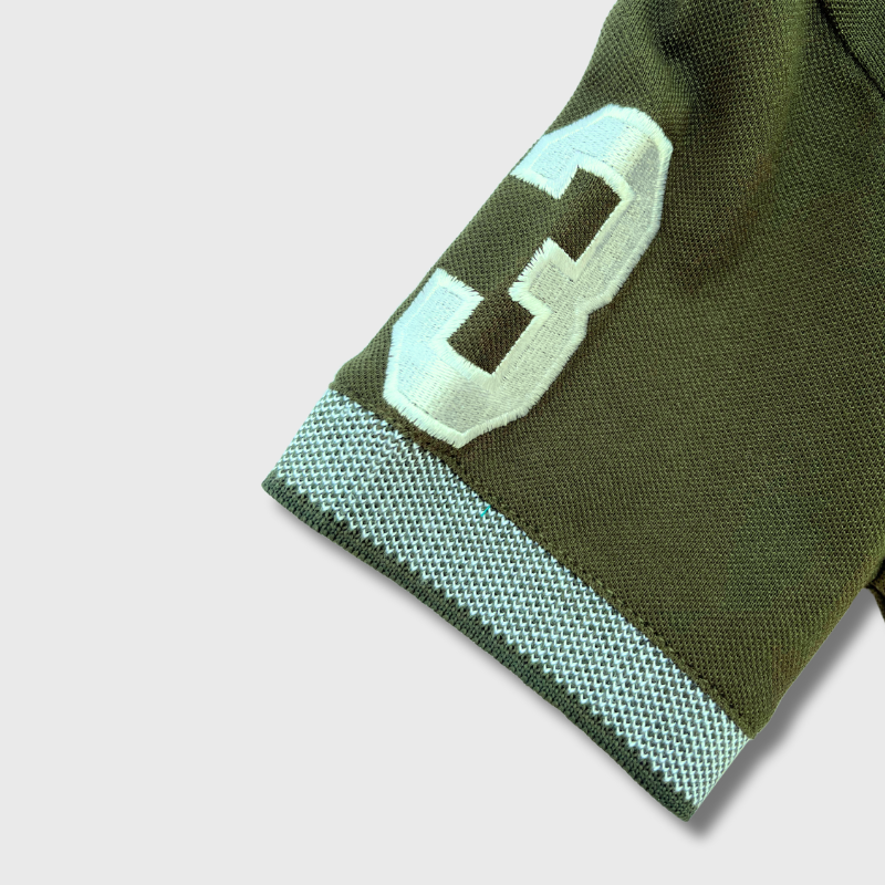 Kids Classic Polo (Olive Green)