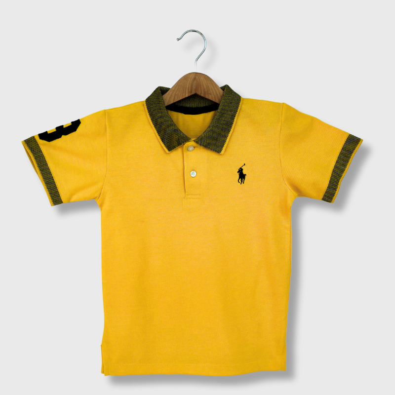 Kids Classic Polo (Yellow)