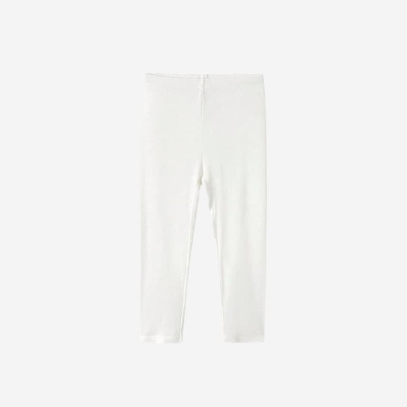 Pure White Kids Summer Leggings