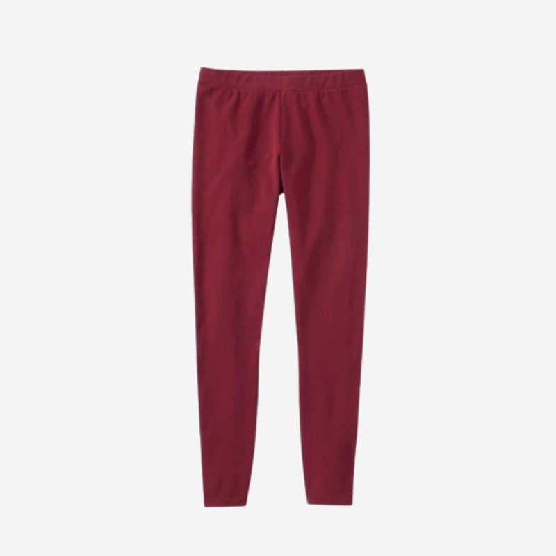 Maroon Kids Summer Leggings