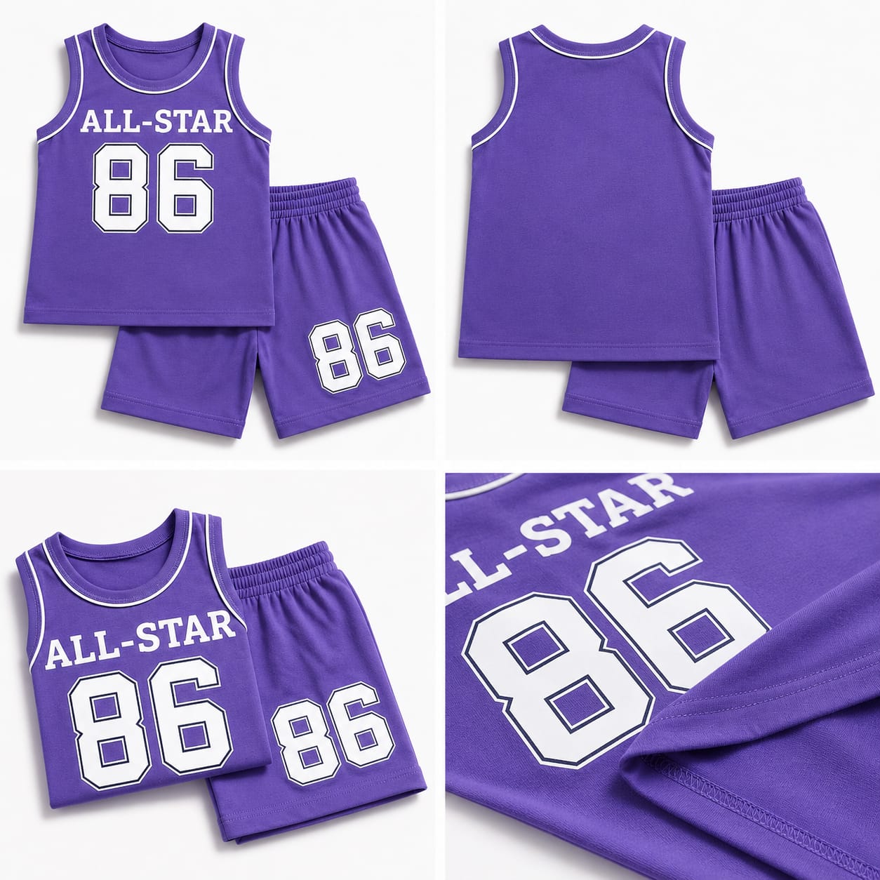 All-Star 86 Kids Shirt & Shorts Set