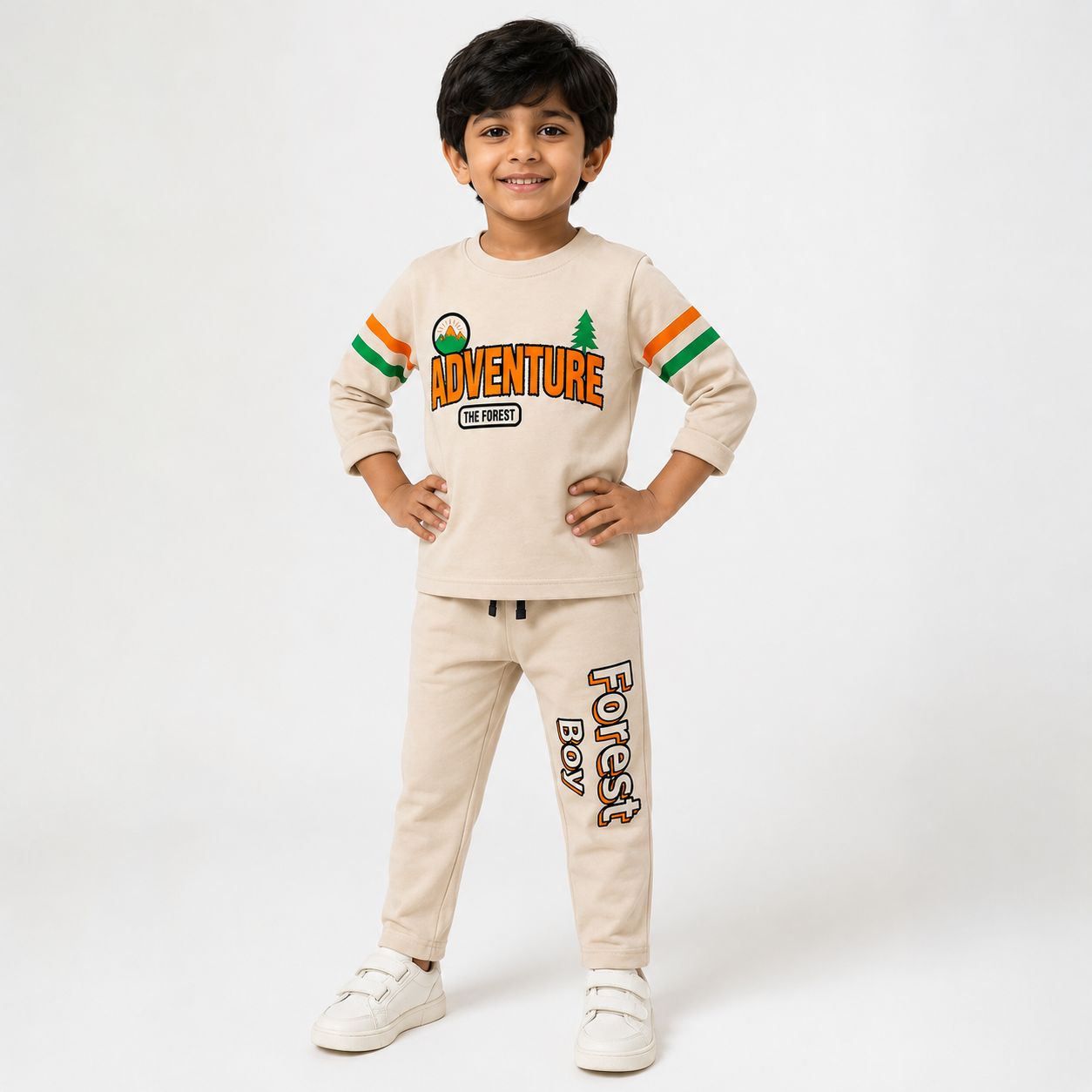 Forest Adventure Boys’ Shirt & Trouser Set
