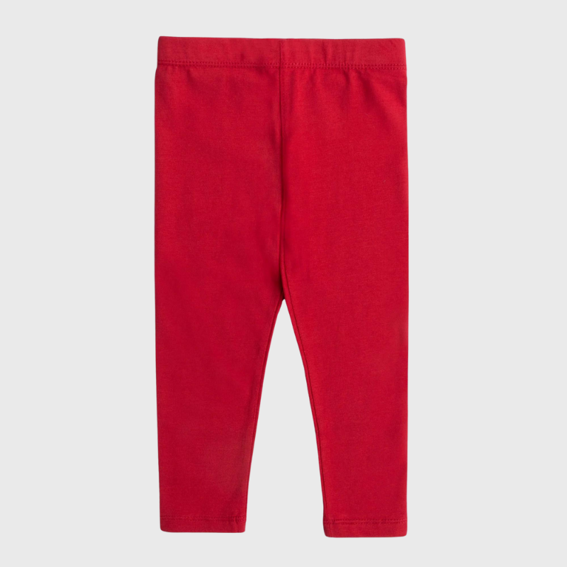 Solid leggings Red