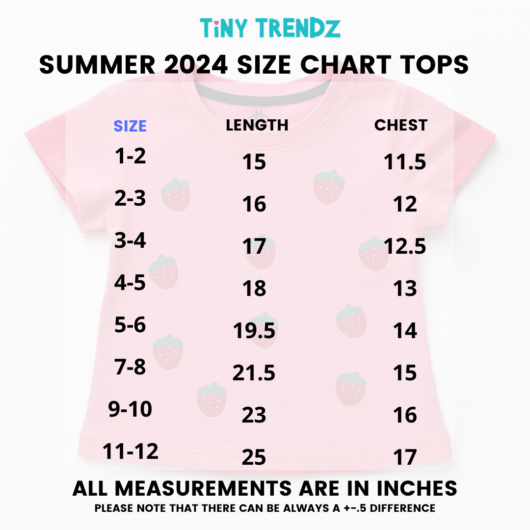 Kids Sweet Strawberry Delight Top (Bubblegum Pink)