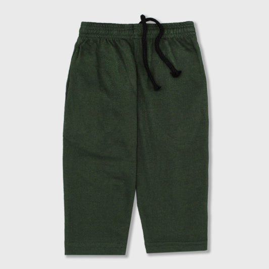 Kids Cotton Pants (Dark Green)