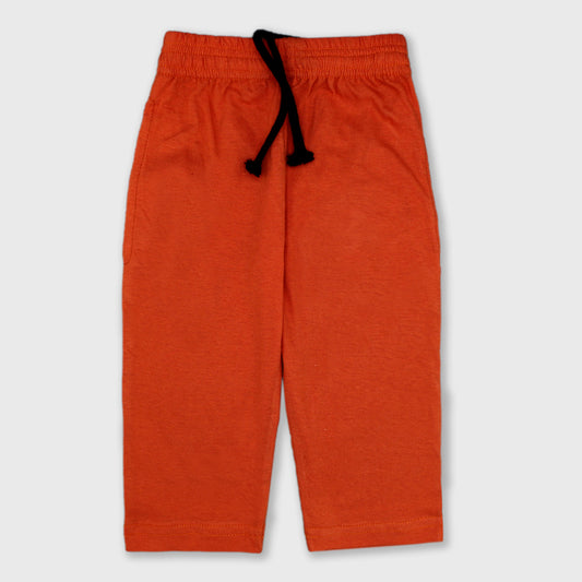 Kids Cotton Pants (Orange)