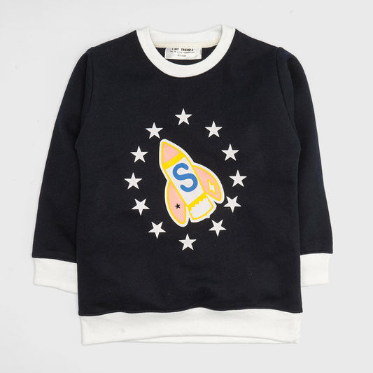 Space X Black Sweatshirt