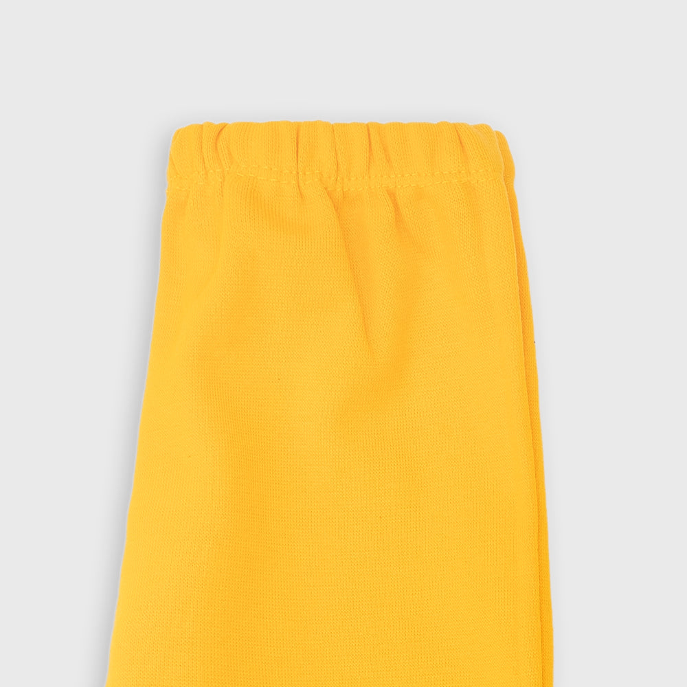 Solid Leggings for Girls Mango Yellow