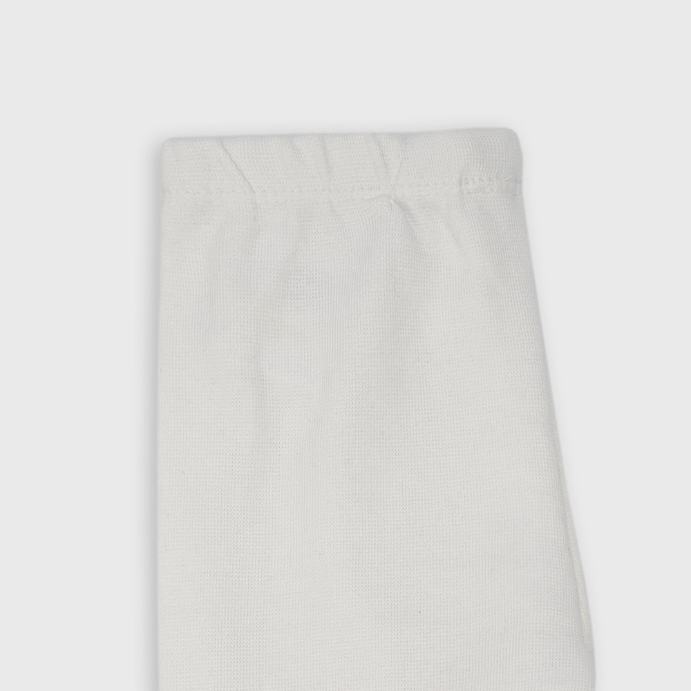 Solid Leggings for Girls Pure White