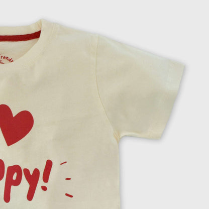 Happy T-shirt (White)