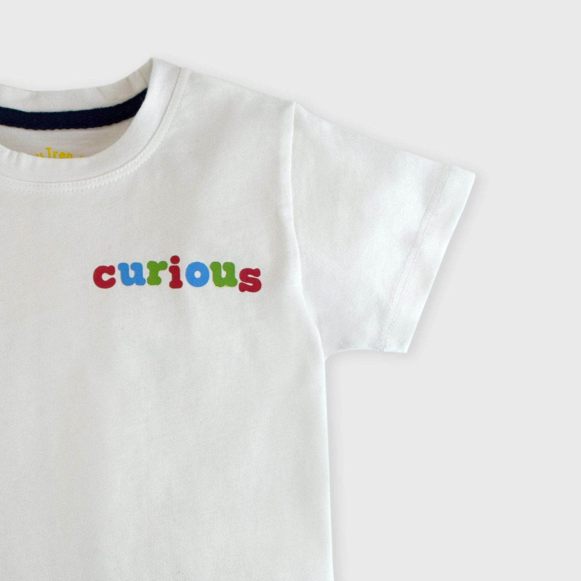 Curious T-shirt (White)