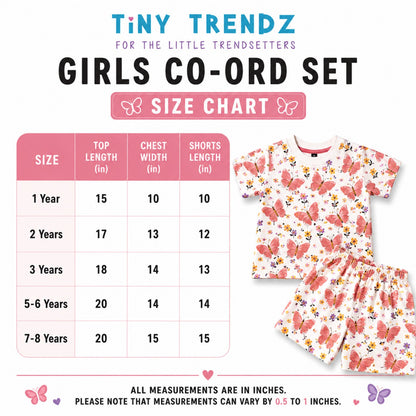 TinyTrendz Flutter Bloom Co-ord Set 🦋🌸