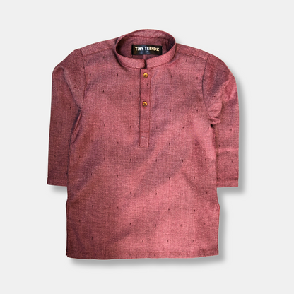 Maroon Ember Kurta
