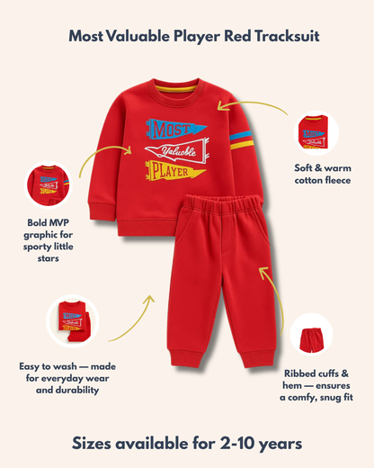 Most Valuable Player Red Tracksuit