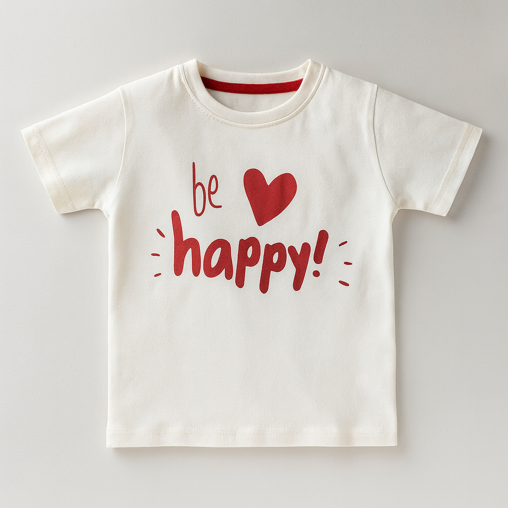 Happy T-shirt (White)