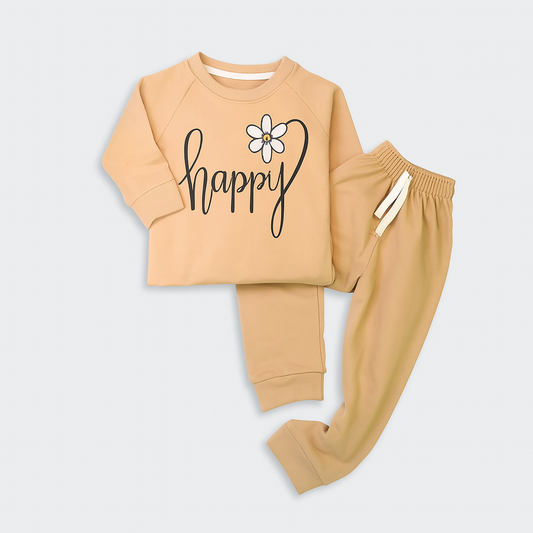 Happy Bloom Raglan Set