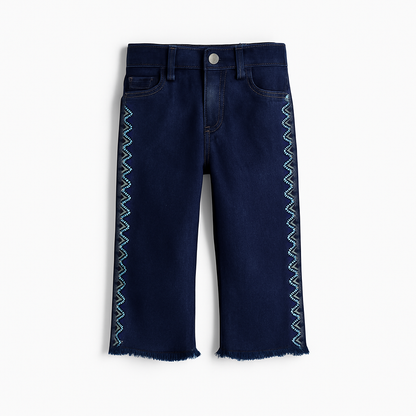Boho Stitch Denim - Deep Indigo