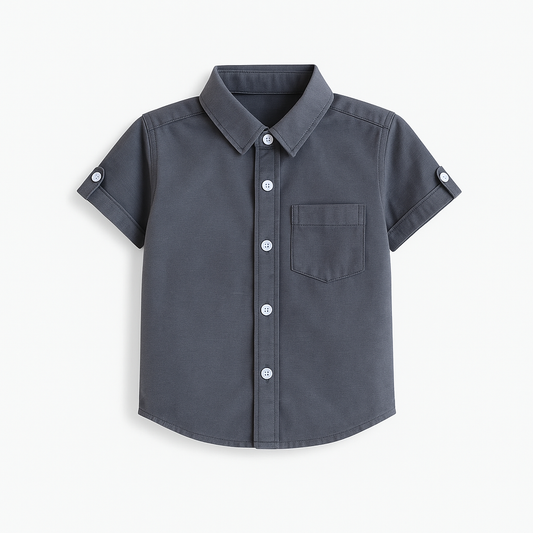 Charcoal Denim Shirt