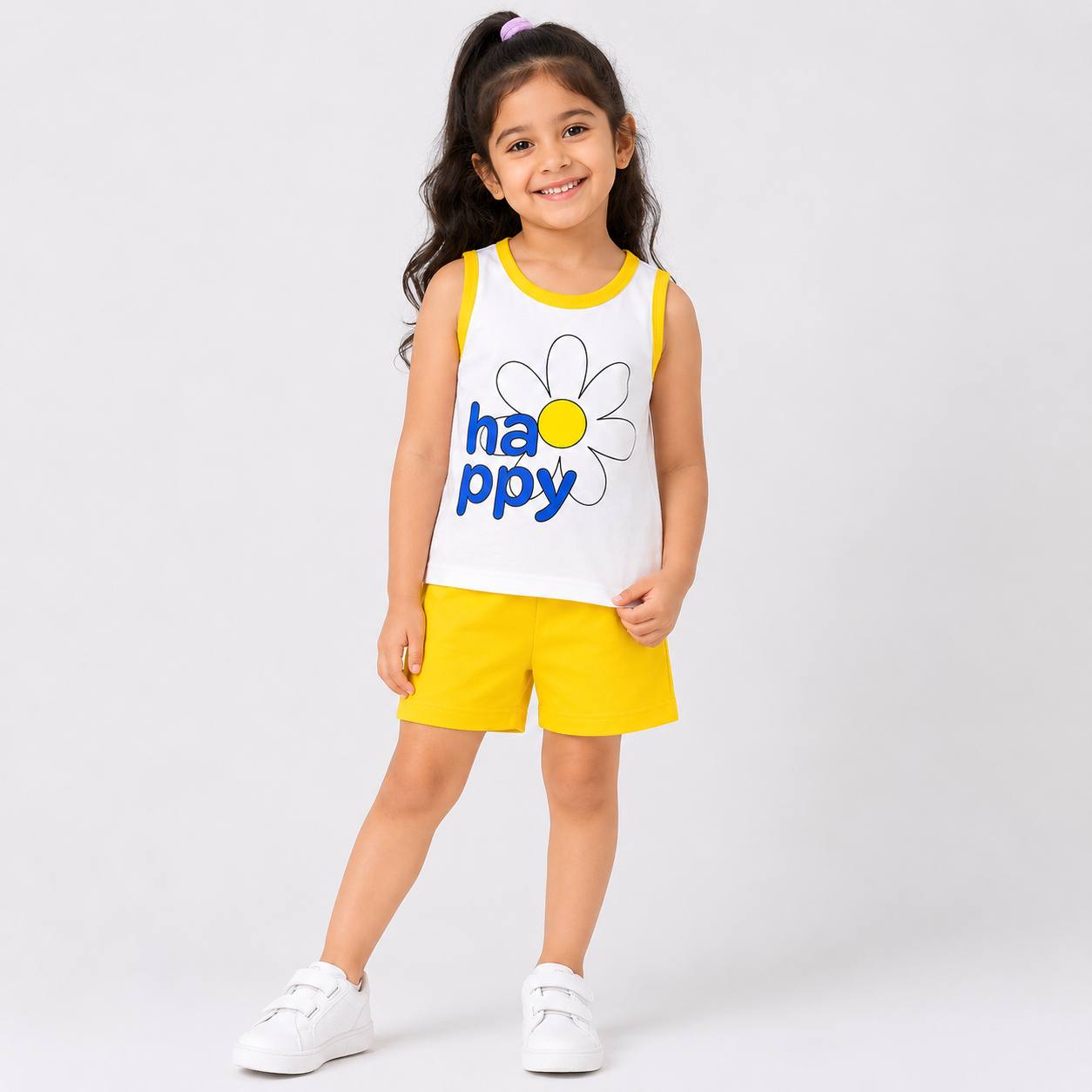 Happy Daisy Kids Shirt & Shorts Set
