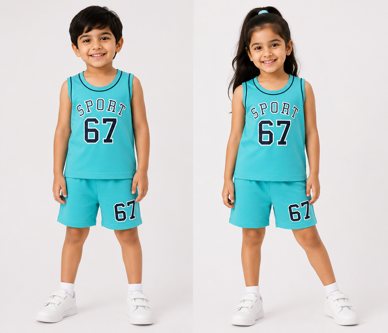 Aqua Breeze Sport 67 Kids Shirt & Shorts Set