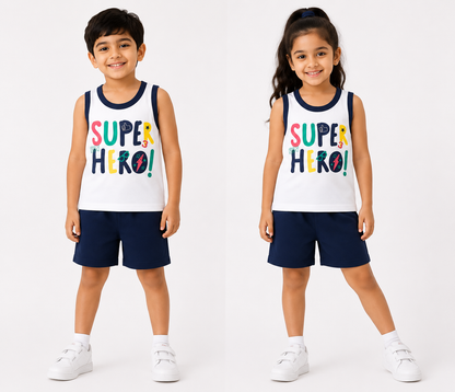 Super Hero Boys Summer Co-ord Set