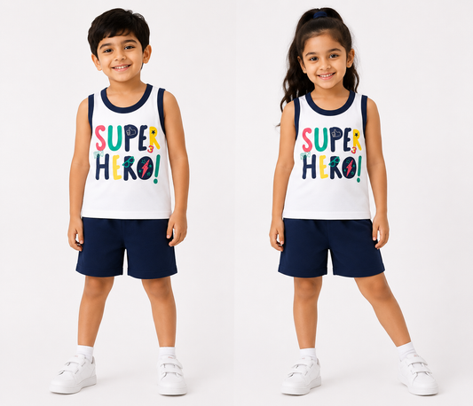 Super Hero Boys Summer Co-ord Set