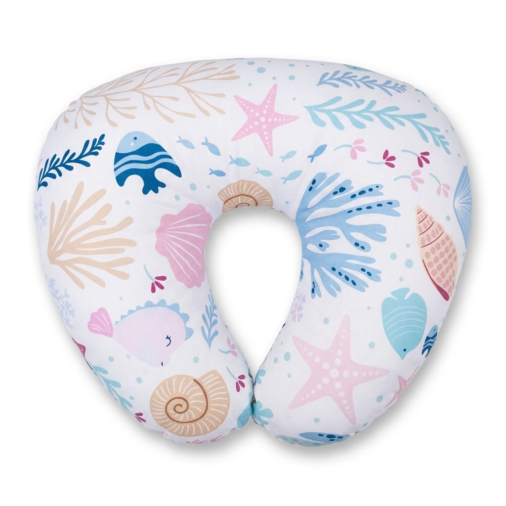 Ocean Explorer Cotton U-Shaped Feeding Pillow
