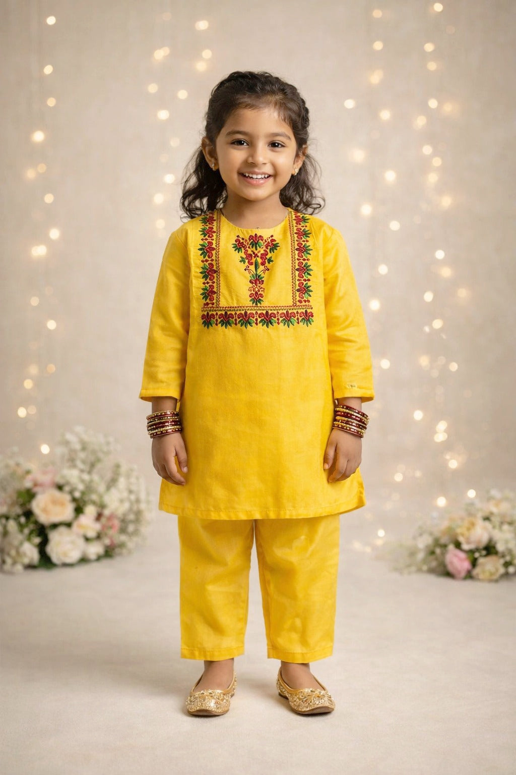 Zard Bahaar (Yellow & Multi Embroidery) 🌼
