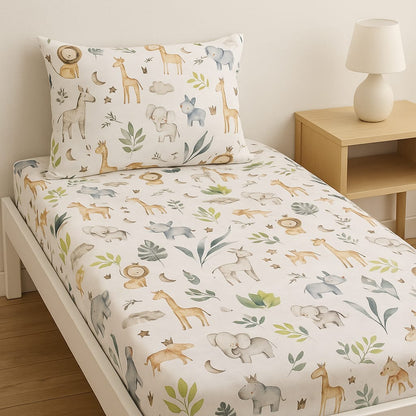 Safari Dreams Bedsheet (Premium Cotton collection)