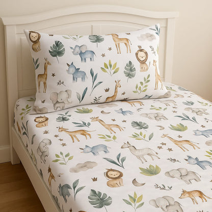 Safari Dreams Bedsheet (Premium Cotton collection)