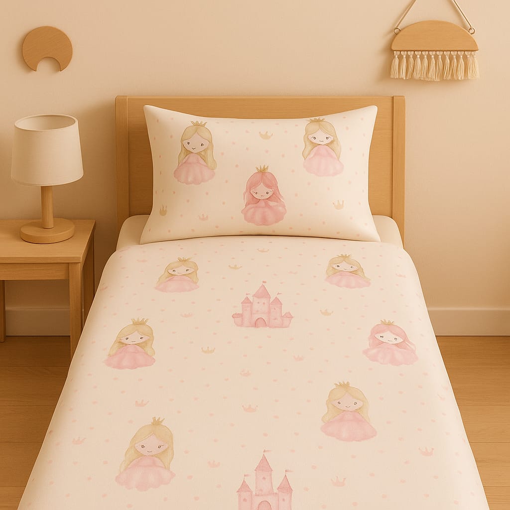 Little Princess Castle Bedsheet Set