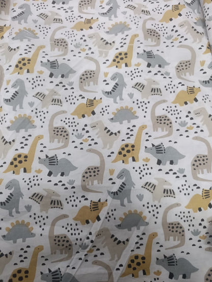 Kids Dino Safari Bedsheet Set – Single Bed