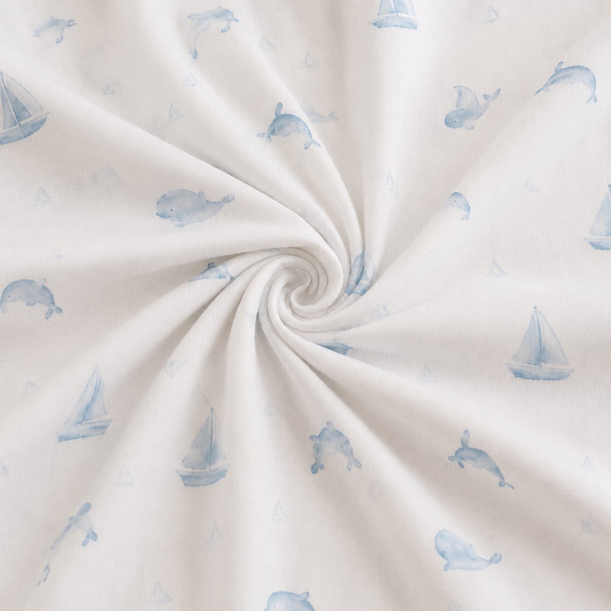 Little Sailaway Dreams Bedsheet Set 🌊🐋⛵