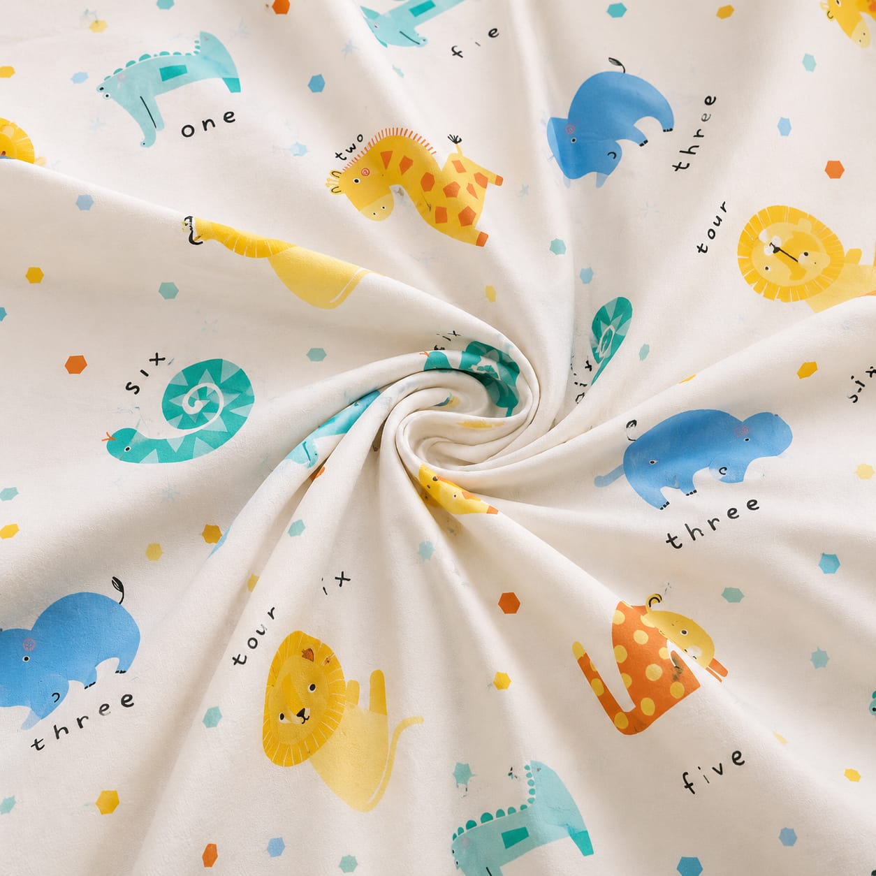 Little Learners Safari Bedsheet (Fitted version)