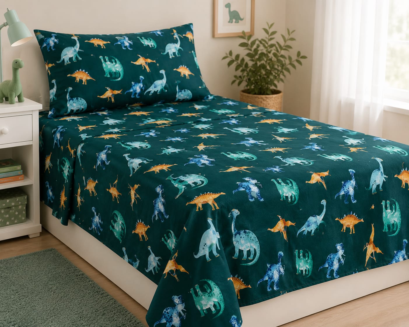 Dino Discovery Kids Bedsheet