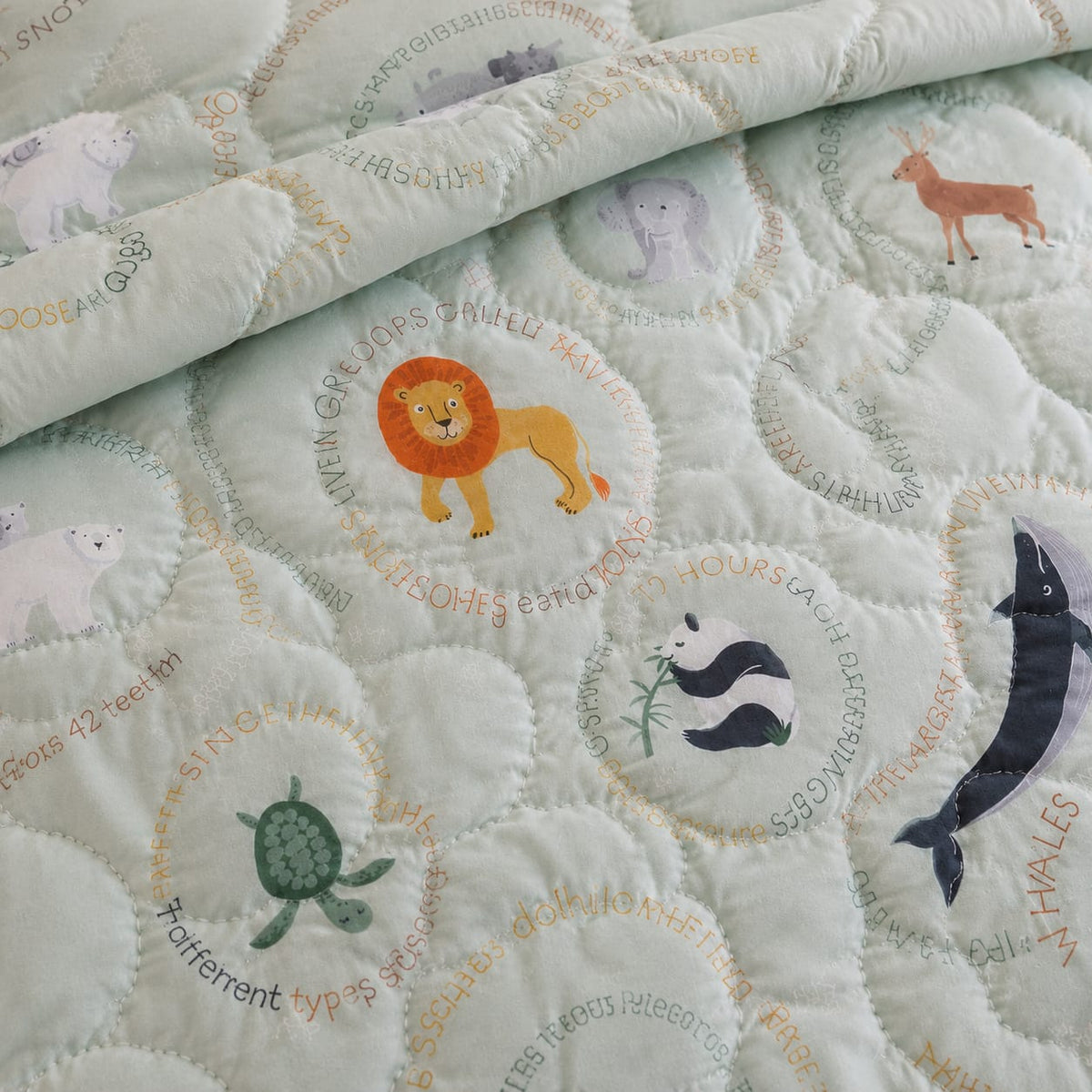 Safari Animal Kids Single Comforter Set