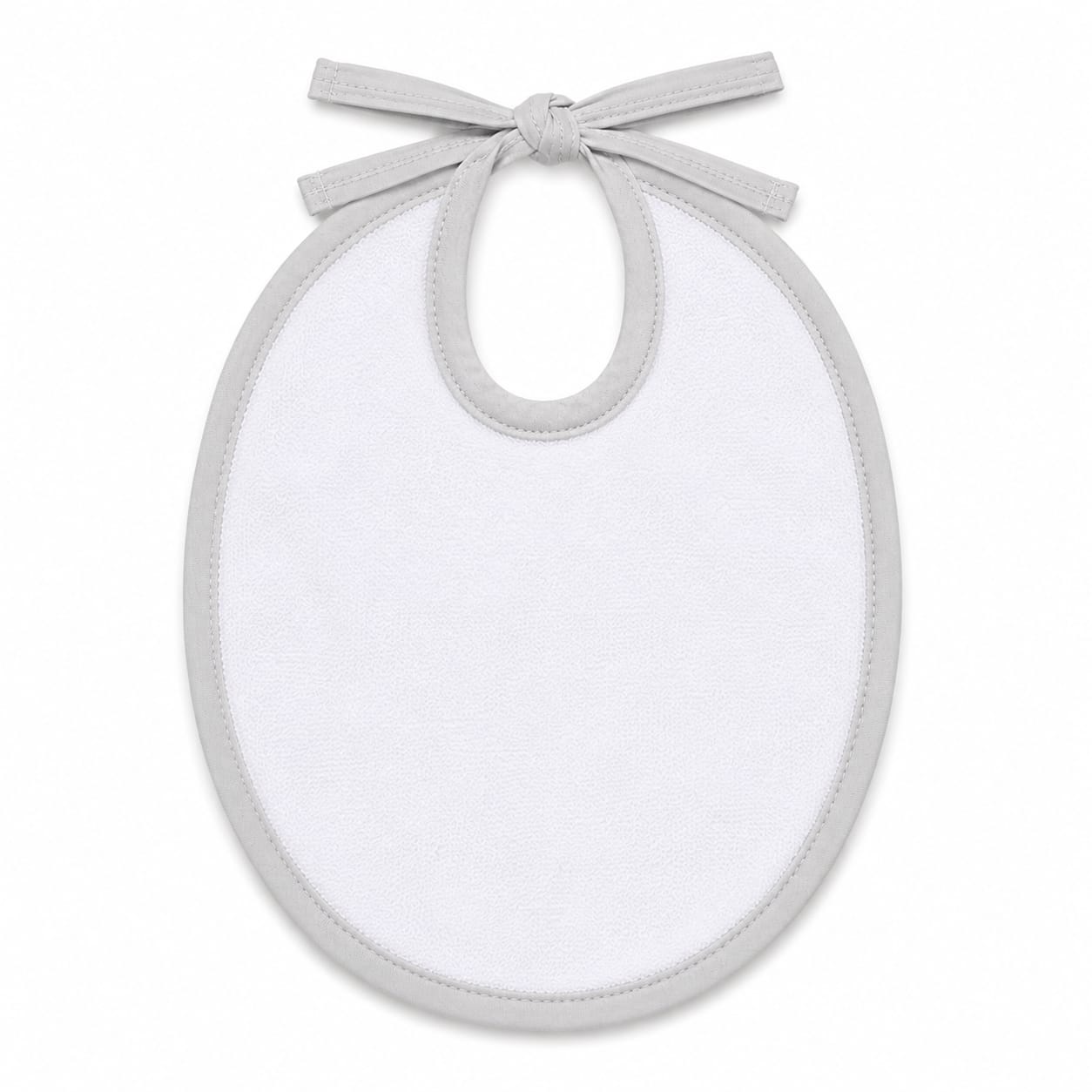 Premium Baby Terry Feeding Bibs Set of 3 – Soft Absorbent Tie Bibs for Newborns & Infants